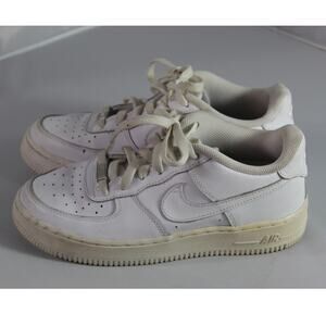 Nike Air Force 1 '07 Low Triple White Big Kids size 6y as is sneakers